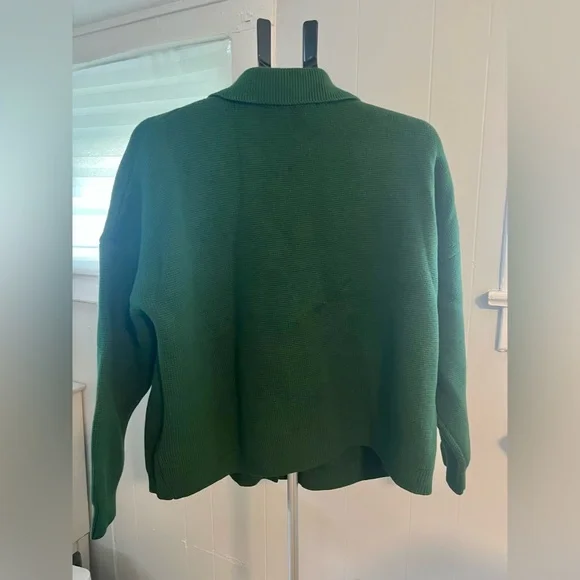 NWT 20/22 Boden Emily Wool Blend Cardigan Hunter Green - Picture 5 of 8